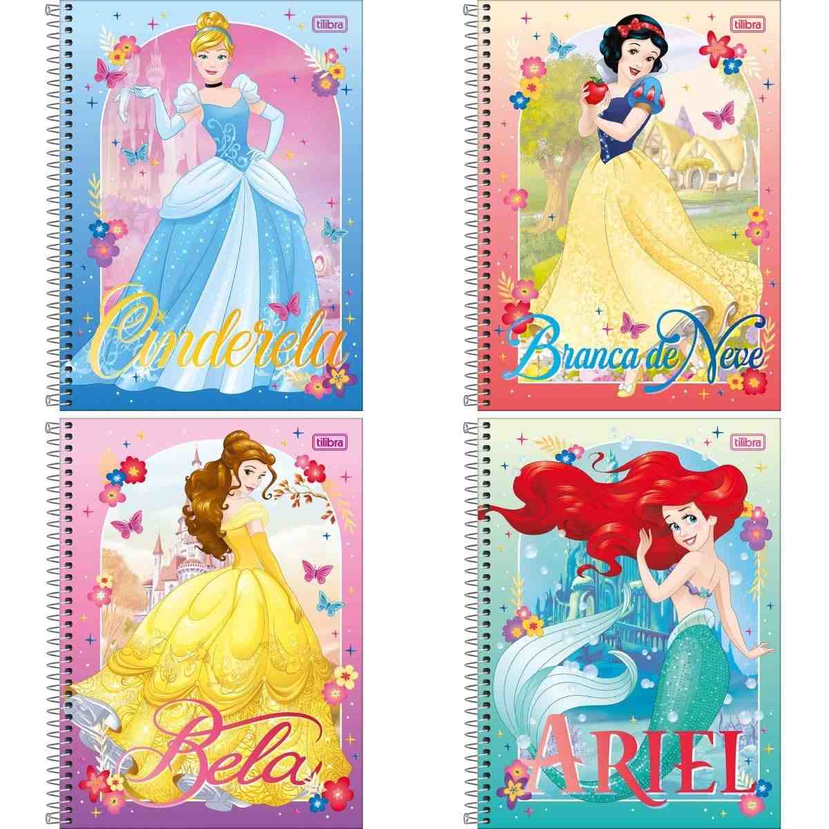 CADERNO 1X1 C.D. PRINCESAS 